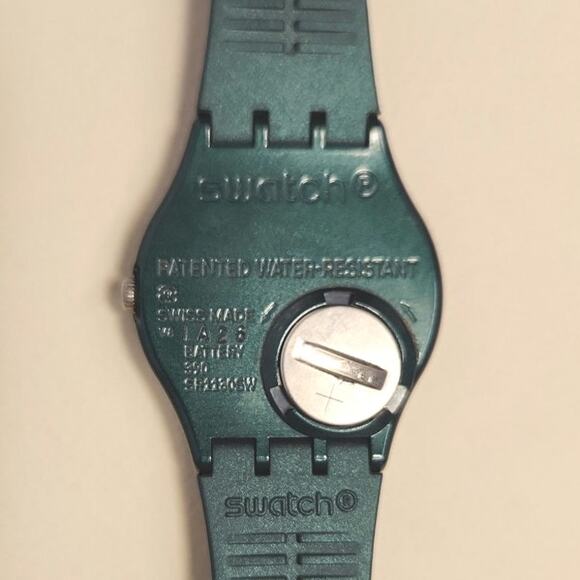 Swatch watch CYBERALDA GG408 2010 Standard Gents with case and battery - Picture 8 of 9